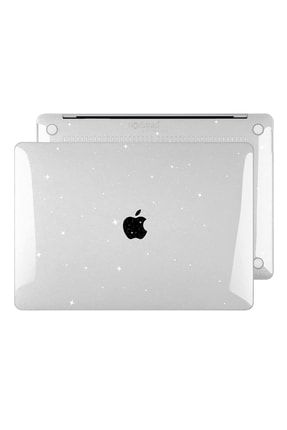 Macbook Pro 2021 13 Inç M1 Çipli A2338 A1706 A1708 A1989 Uyumlu Parlak Simli Kılıf CT-MAC-1456