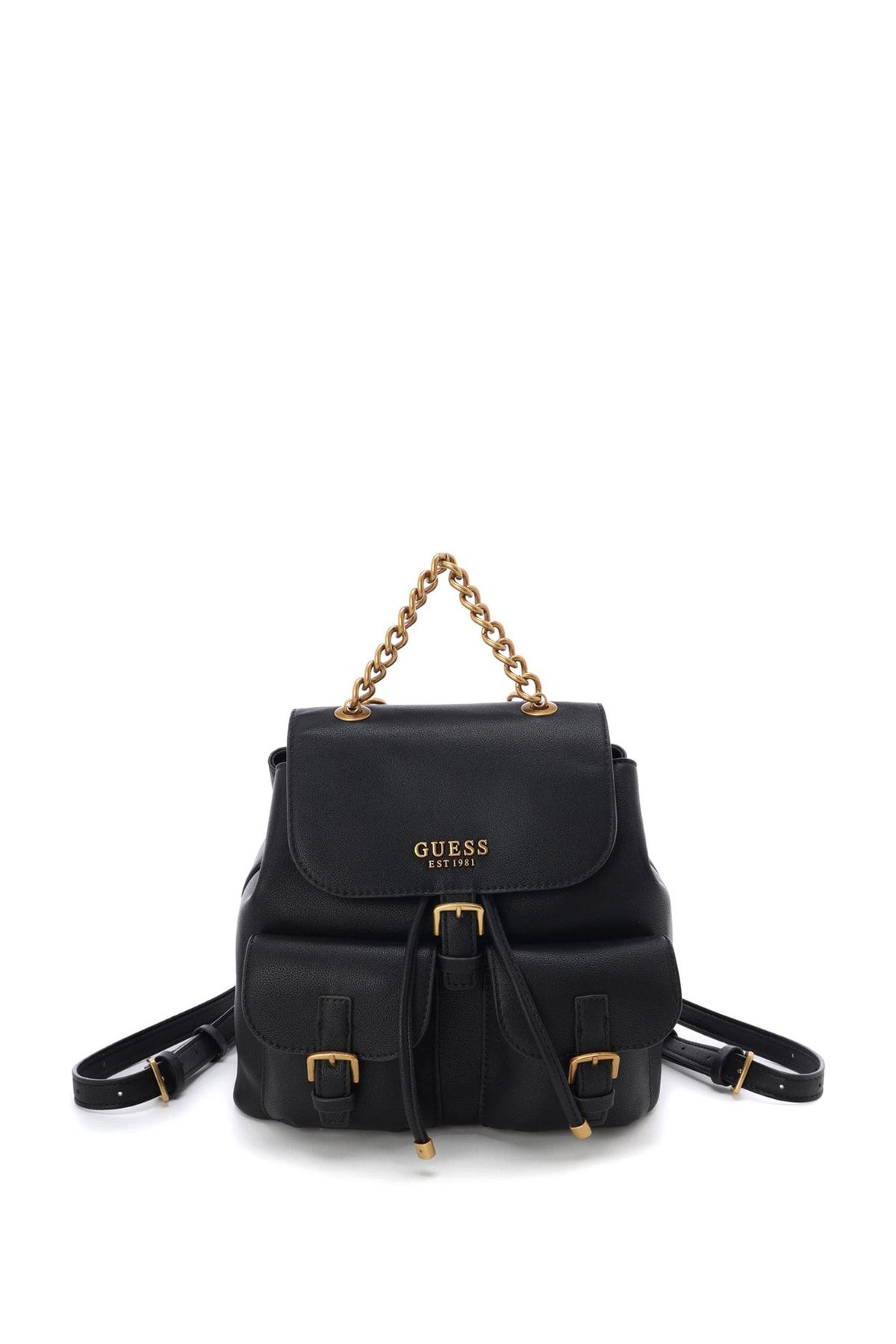 Guess Backpack Black Plain