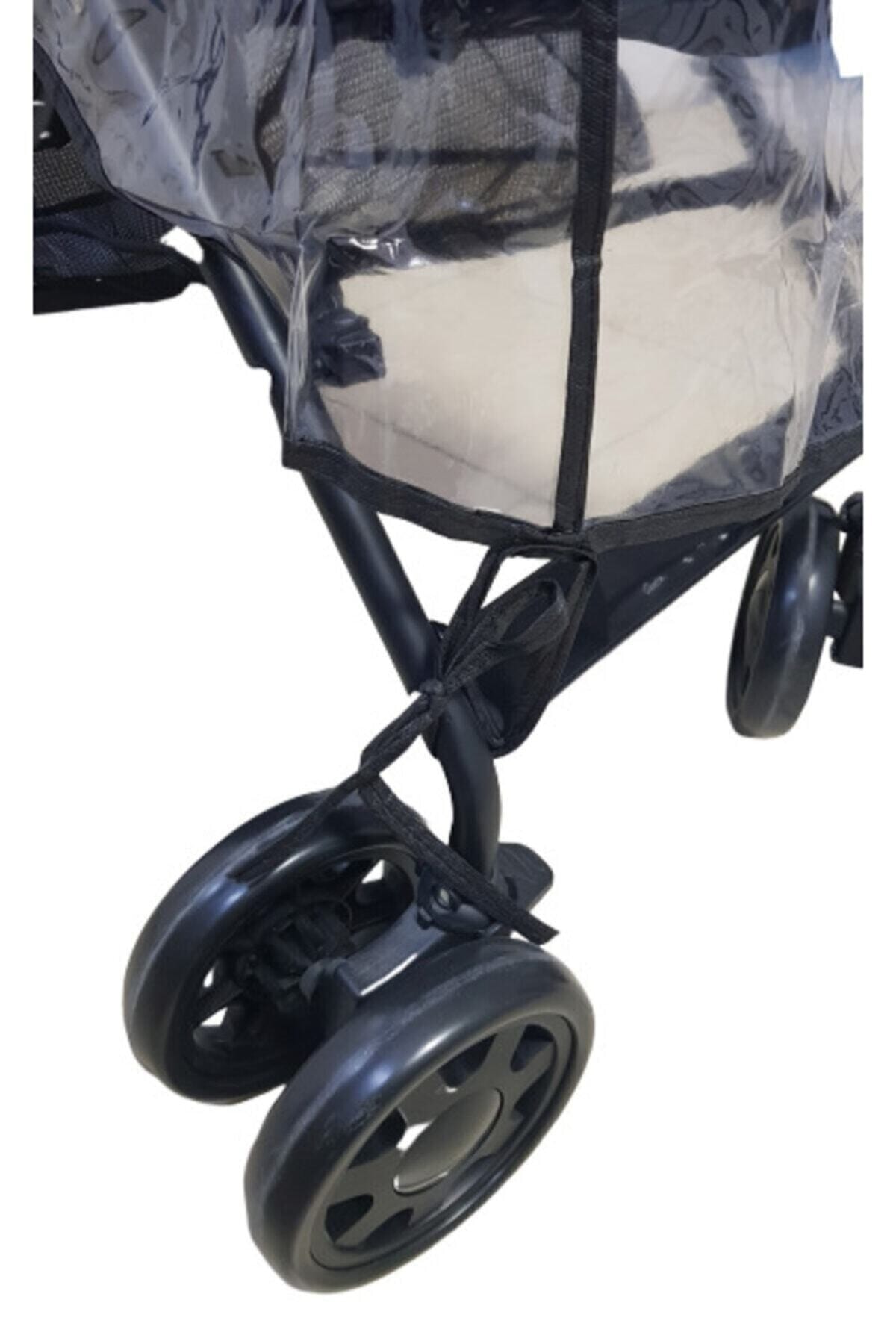 Neler Geldi Neler Baston Bebek Arabası Yağmurluğu Ciftyon Yağmurluk Puset Yağmurluğu Bağcıklı Kokusuz Yağmurluk fotoğrafı 4 (önizleme)