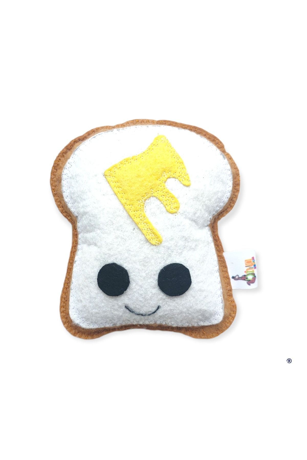 Dino-Catnip (Cat Mint) Cat and Small Dog Toy Bread Slice 2