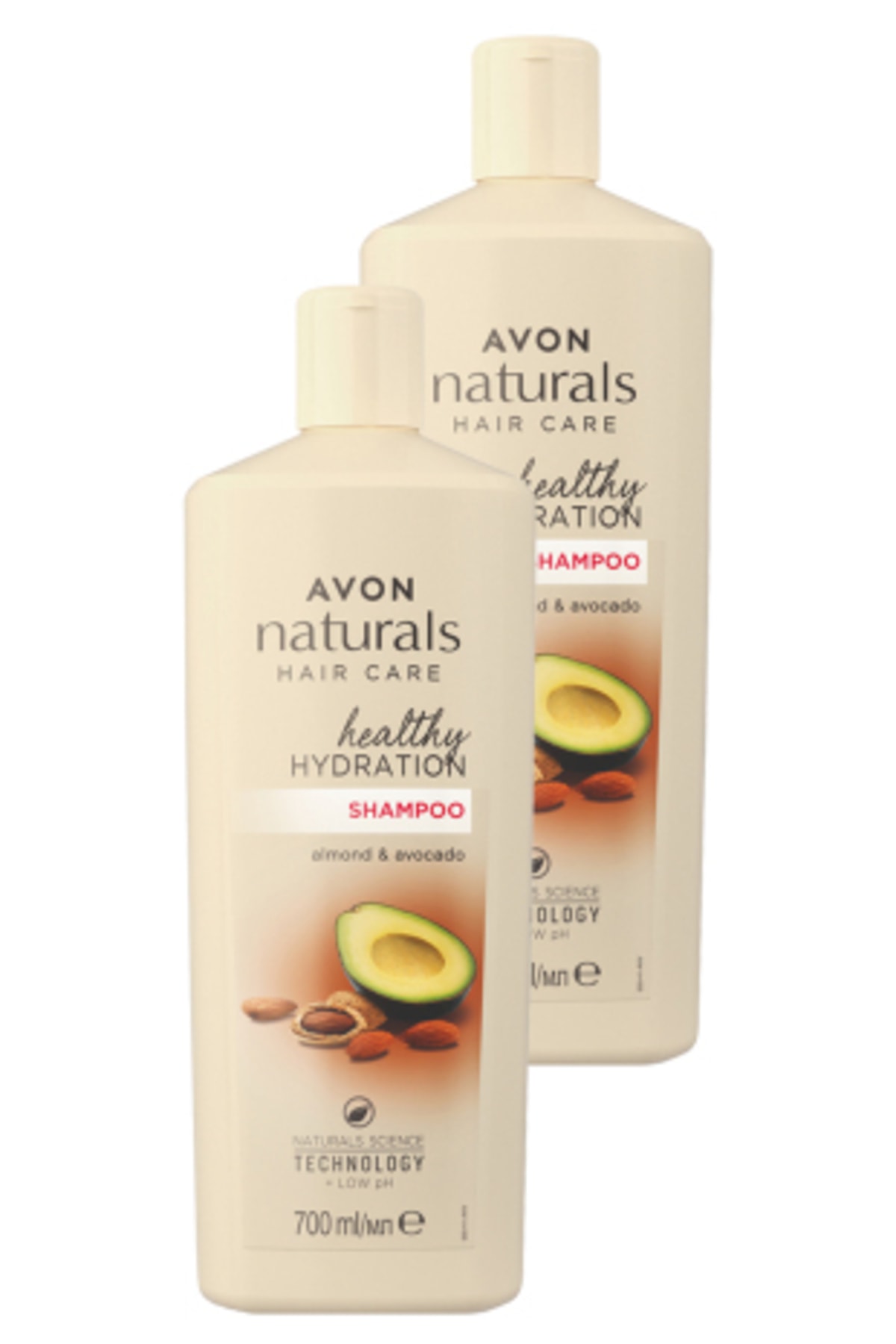 AVON Naturals Badem Avokado Özlü Şampuan 700 ml 2'li Set 5050000108775