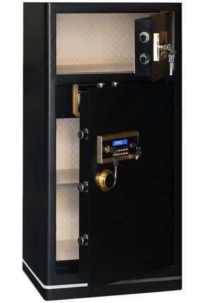 G.d. Safe Box 120 H Iki Katlı 120cm Boyunda Şifreli Ve Alarmlı Çelik Kasa Büyük Boy mhln-120-h-g