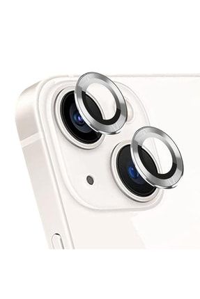 Apple Iphone 13 Ile Uyumlu Tekli Kamera Lens Koruma Camı Gümüş SKU: 344430
