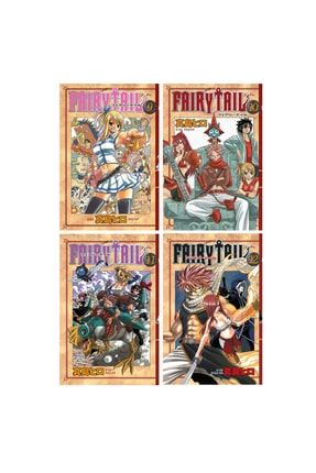 Fairy Tail 9-10-11-12. Ciltler Manga Seti - Hiro Maşima gençkitap9172983179283