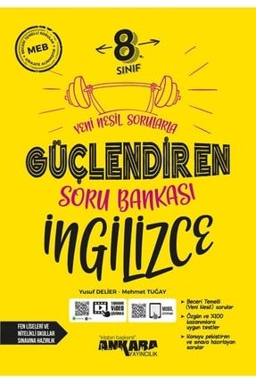 Ankara Yayıncılık 8. Sınıf Güçlendiren Ingilizce Soru Bankası ankara9