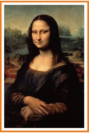 Björksta Mona Lisa Resim 78 X 118 Cm Çok Renkli ALONY-90479884-1