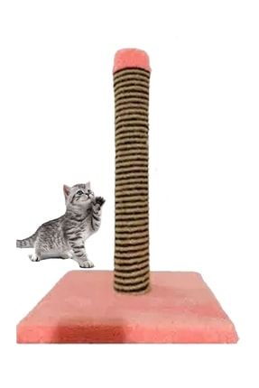 Kedi Tırmalama Tahtası 42cm Peluş Pembe 0051845120215
