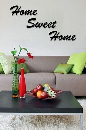 Ahşap Duvar Dekorasyon Home Sweet Home Home Sweet Home TYC00466503389