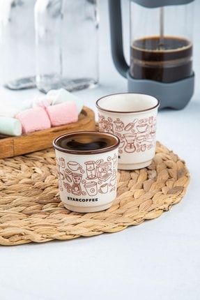 Starcoffee Espresso Shot Bardağı, Cup Fincan, 90 Ml. TSK-108