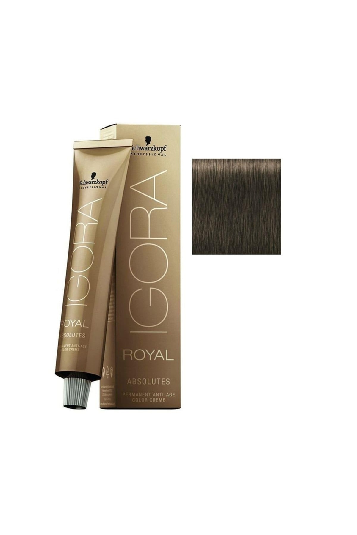 شوارتسکوف رنگ مو طبیعی Igora Royal Absolutes 7-10 Auburn Sandre (محصول اصلی)