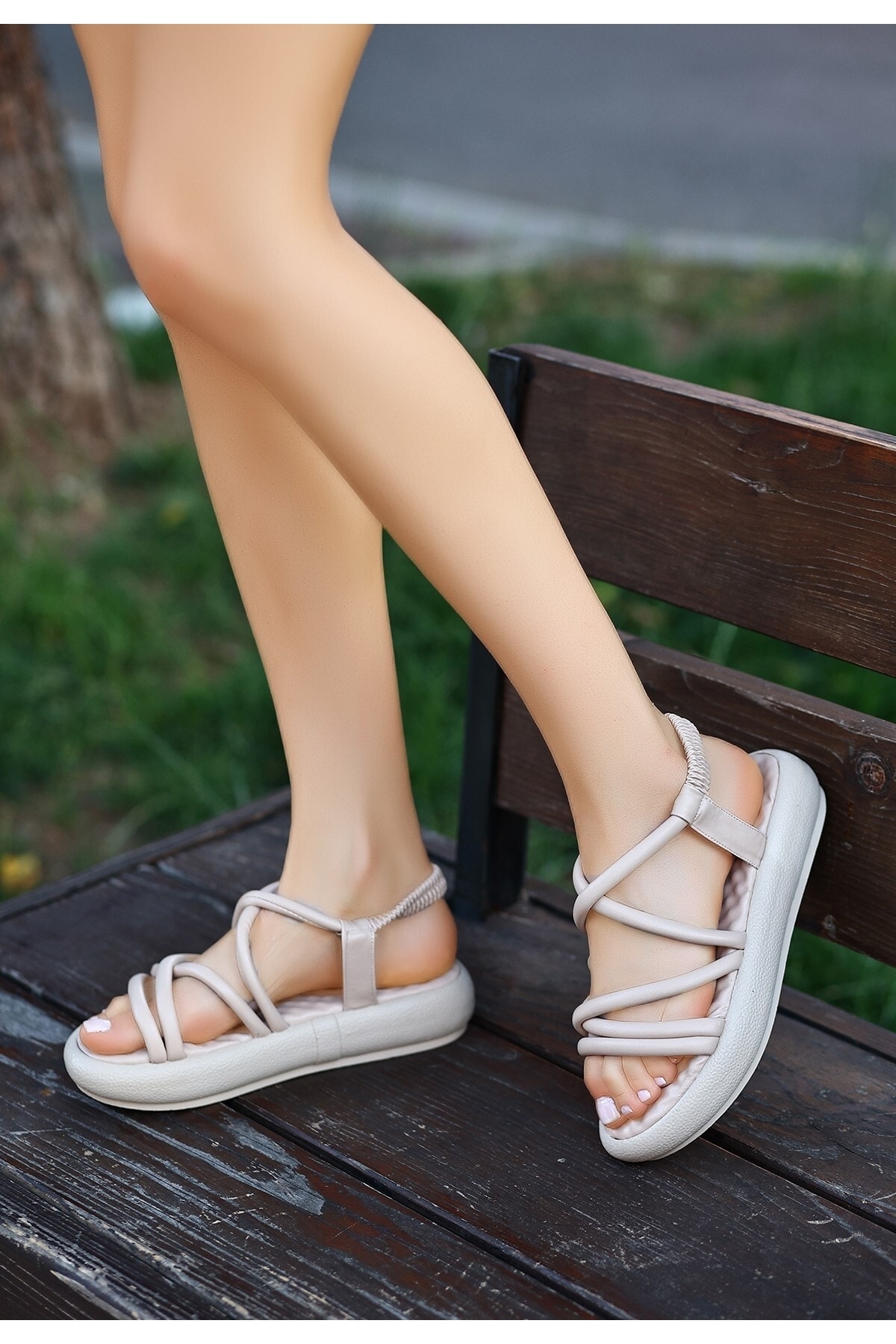 Nude Cilt Sandalet