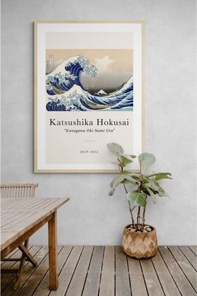 Katsushika Hokusai- Büyük Dalga Tablo Posteri P0021