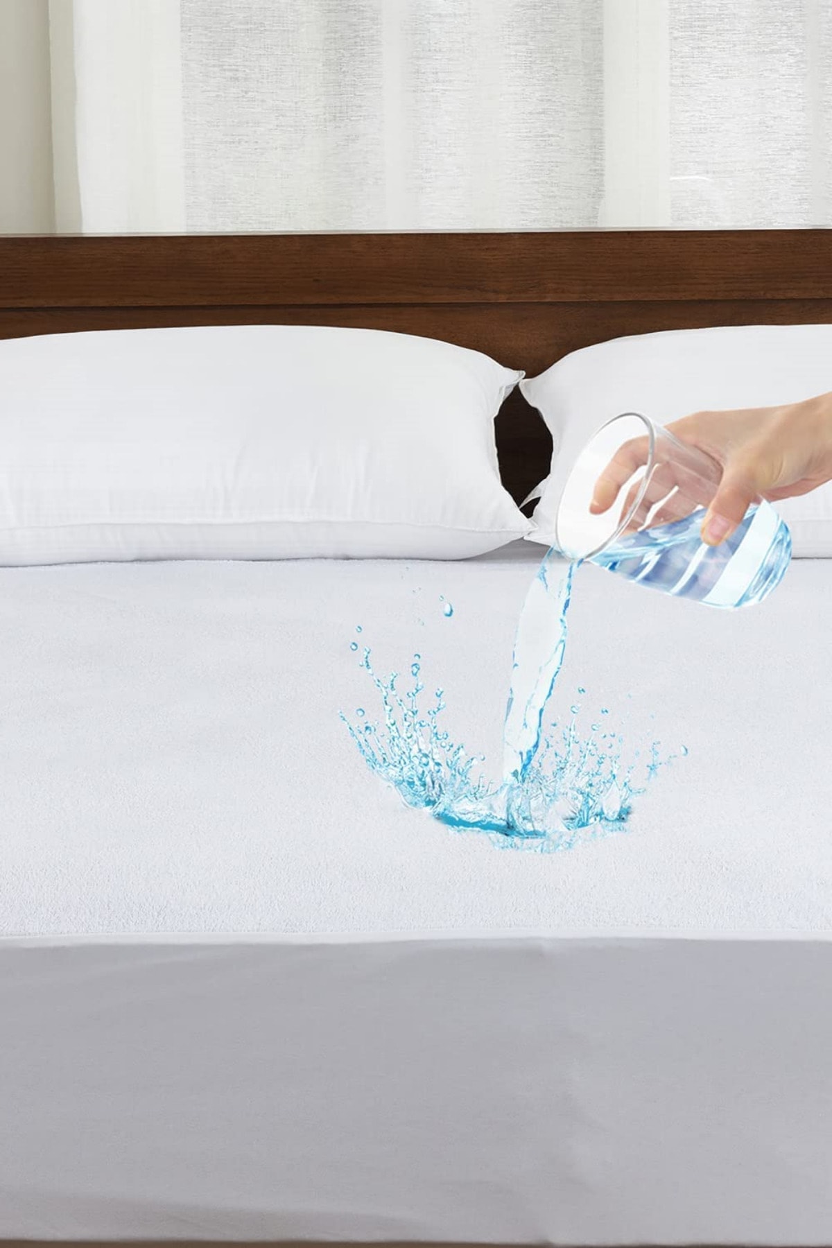 NANOSOFT Pamuklu Full Kenar Fitted Sıvı Geçirmez Alez