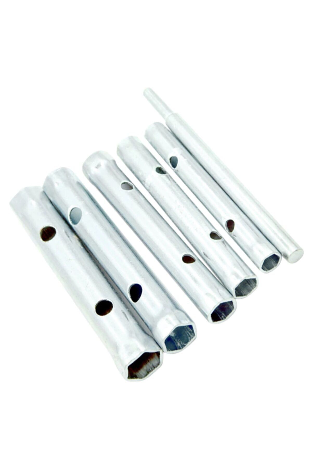 Depolife-Pipe Socket Wrench Set Sleeve Type T Handle Spark Plug Wrench Set 5 Piece Pipe Socket Set 8mm-17mm 6