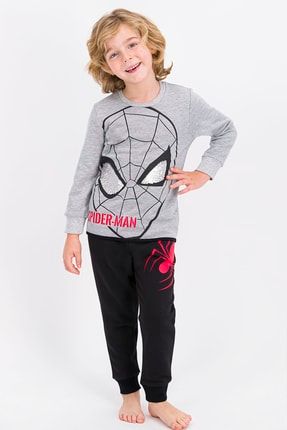 Spider Man Lisanslı Grimelanj Erkek Çocuk Eşofman Takımı D4446-C