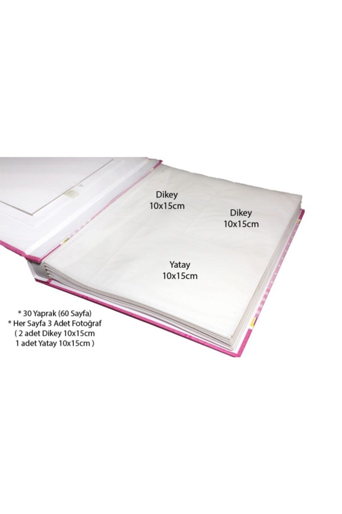 NRCN 10x15cm 180’lik Bebek Fotoğraf Albümü (Mavi) fotoğrafı 2 (önizleme)