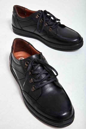 Hakiki Deri Siyah Erkek Casual Ayakkabı M17340200