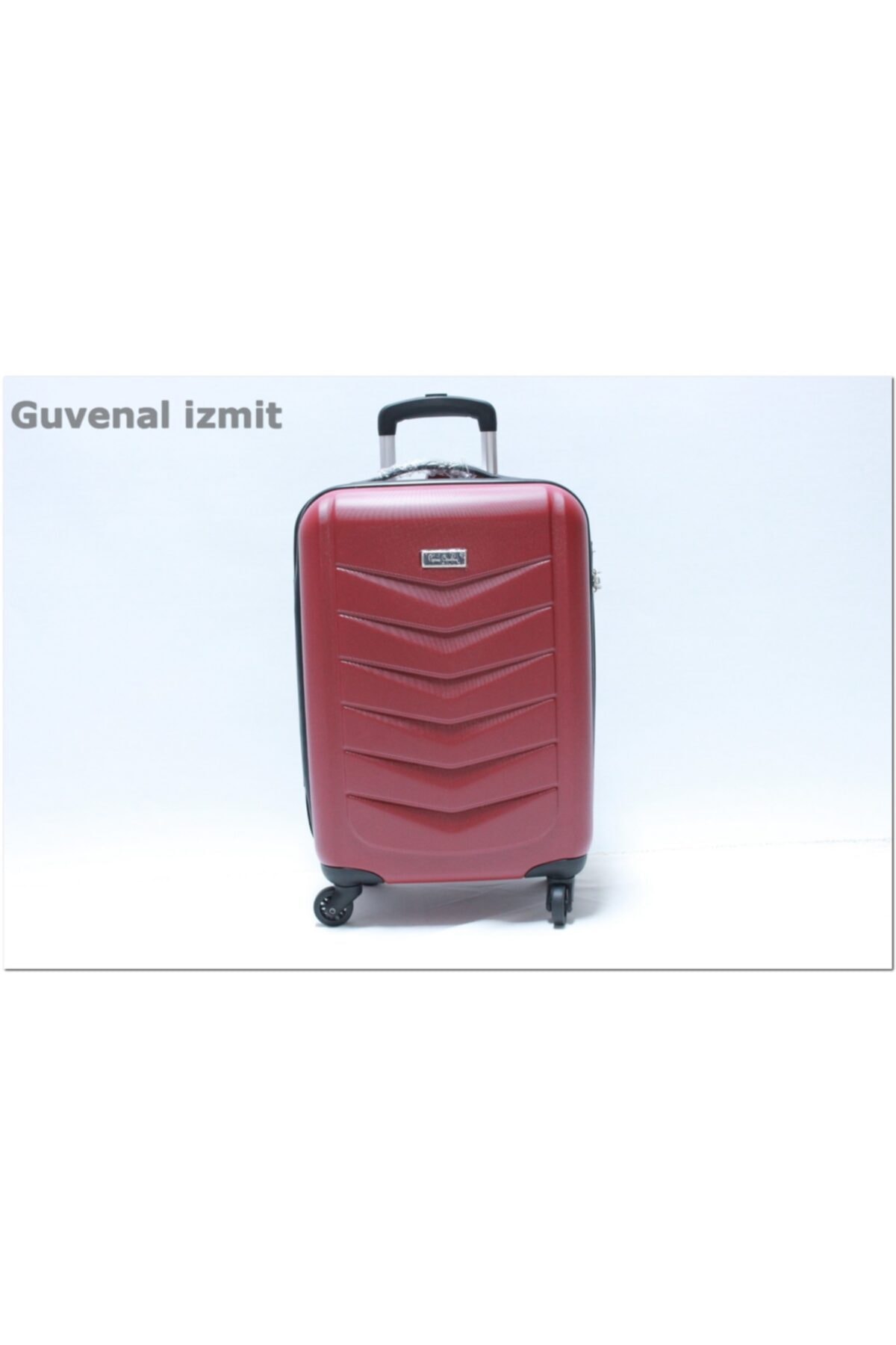Pc0400-03k Kırmızı Kabin Boy Valiz
