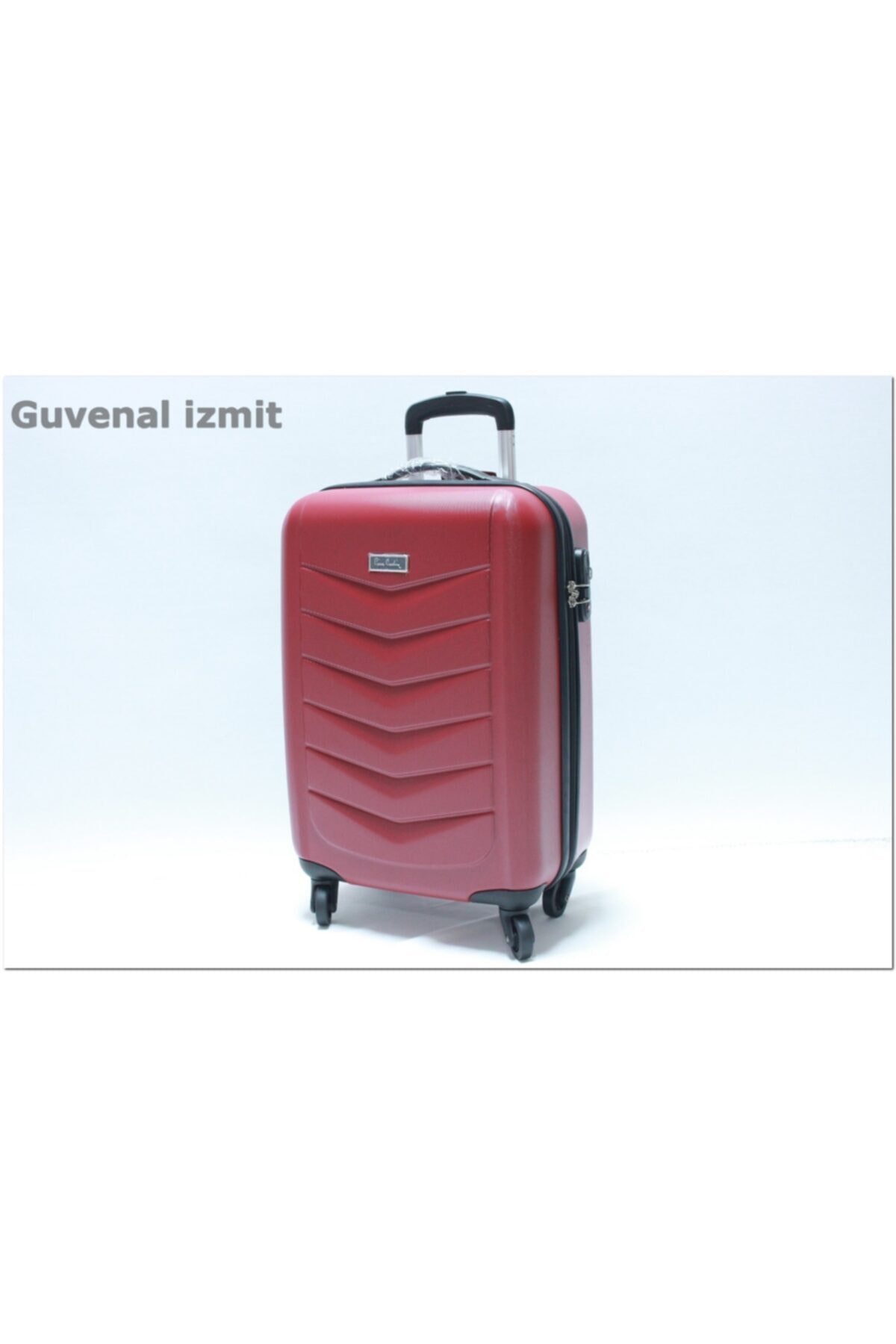 Pc0400-03k Kırmızı Kabin Boy Valiz