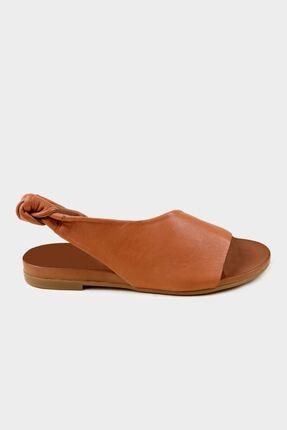 Taba Hakiki Deri Kadın Comfort Sandalet 030.20.0139