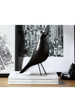 Dekoratif Büyük Boy Kuş Biblo Ev Ofis Aksesuarı Ev Dekor birdie1