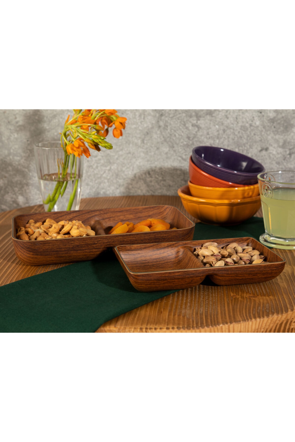 Madame Coco Renard Marsella İki Bölmeli Çerezlik - Toprak - Fiyatı