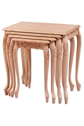 Bendegan Yuksek Lukens Oymali Ahsap Zigon Sehpa Fiyati Yorumlari Trendyol