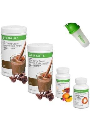 Shake Çikolata 2 - Çay Şeftali - Thermo Complete - Shaker Herbalife-St-0519