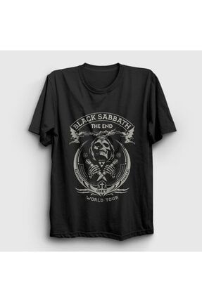 Unisex Siyah Tour Black Sabbath Tişört 18543tt