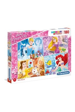 Çocuk Puzzle 180 Parça Puzzle Supercolor Disney Princess 010106CLE29294