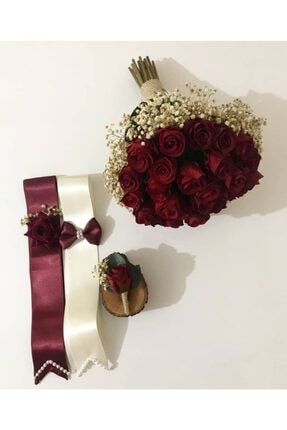 evsay papatya gelin cicegi gelin buketi