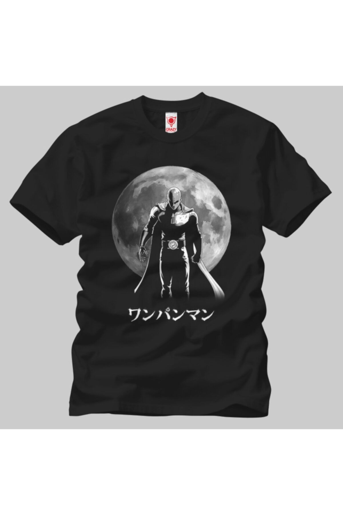 Crazy-One Punch Man Hero Moon Men's T-Shirt 1