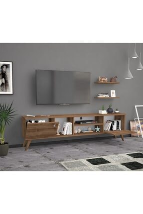 ankara mobilya bena mobilya benan ceviz 180 cm tv sehpasi tv unitesi fiyati yorumlari trendyol
