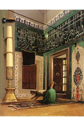 Osman Hamdi Bey Kuran Tilaveti Elmas Mozaik Tablo 48x61cm M20172162