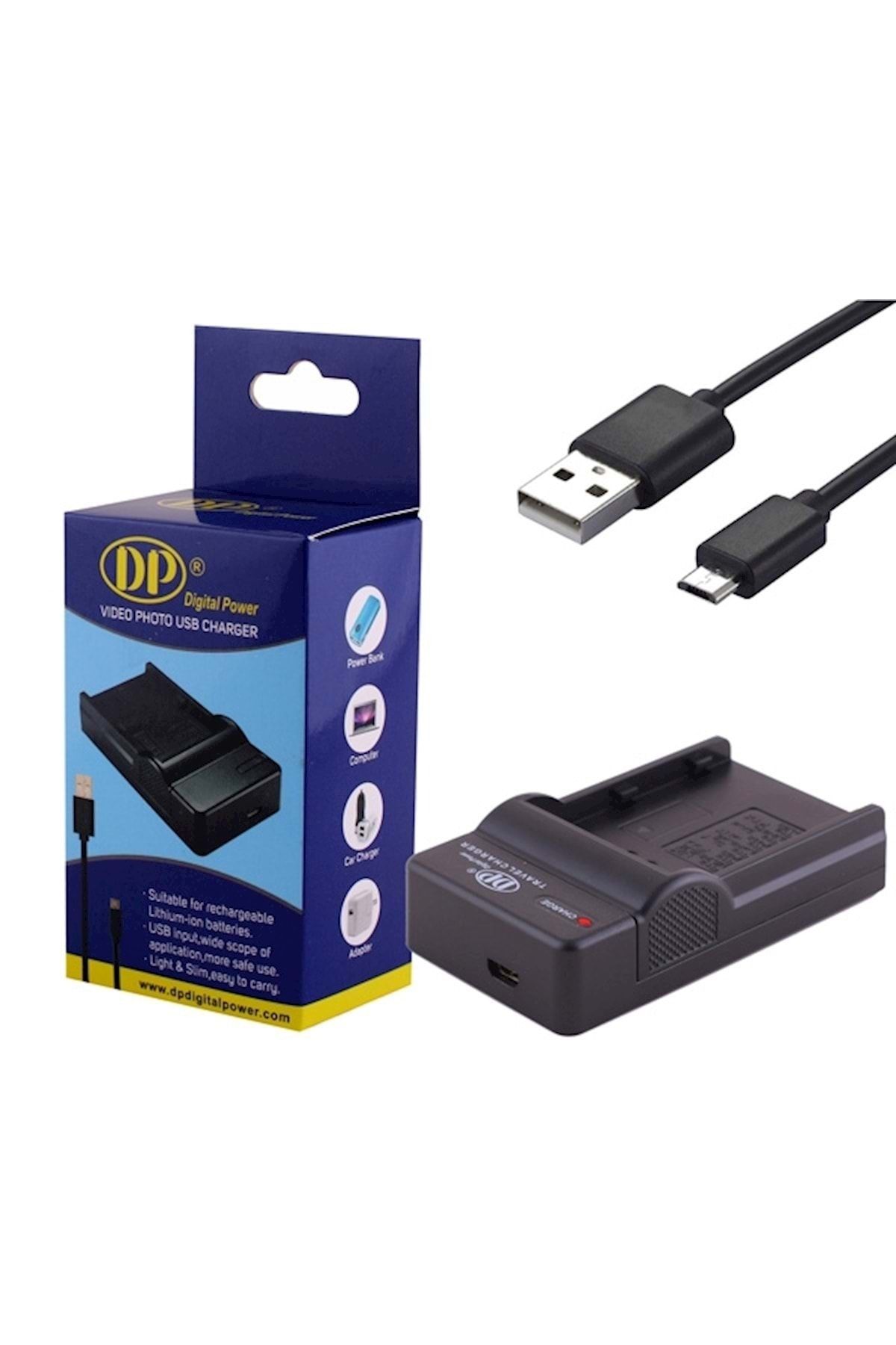 canon 450d 500d 1000d serisi icin lp e5 usb sarj cihazi sarj aleti