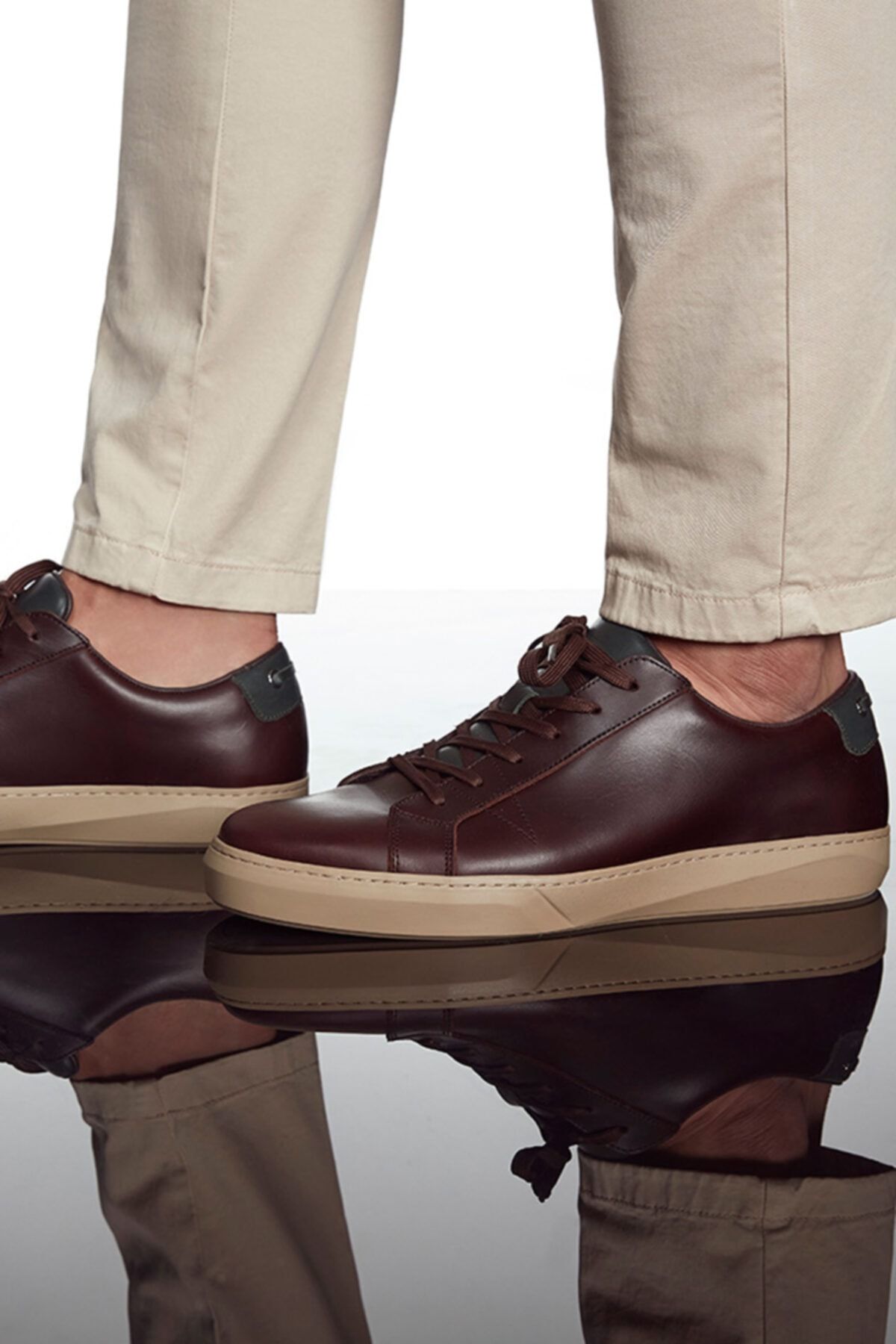 Erkek Deri Sneaker