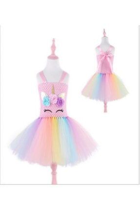 Unicorn Tütü Elbise Özel Tasarım Doğum Günü Köstüm 55322