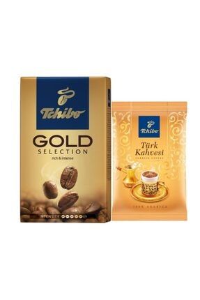 Gold Selection Öğütülmüş Filtre Kahve 250 gr & Türk Kahvesi 100 gr TGST250