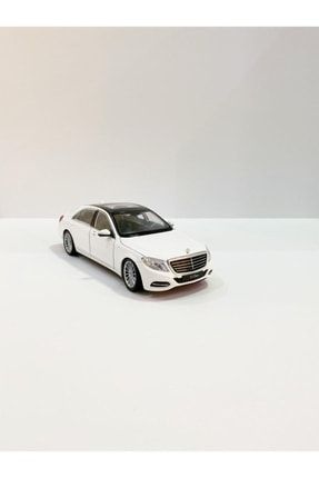 Mercedes - Benz S-class 1/24-27 Ölçek Beyaz Model Oyuncak Araba A1010