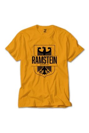 Rammstein Germany Sarı Tişört RT1217