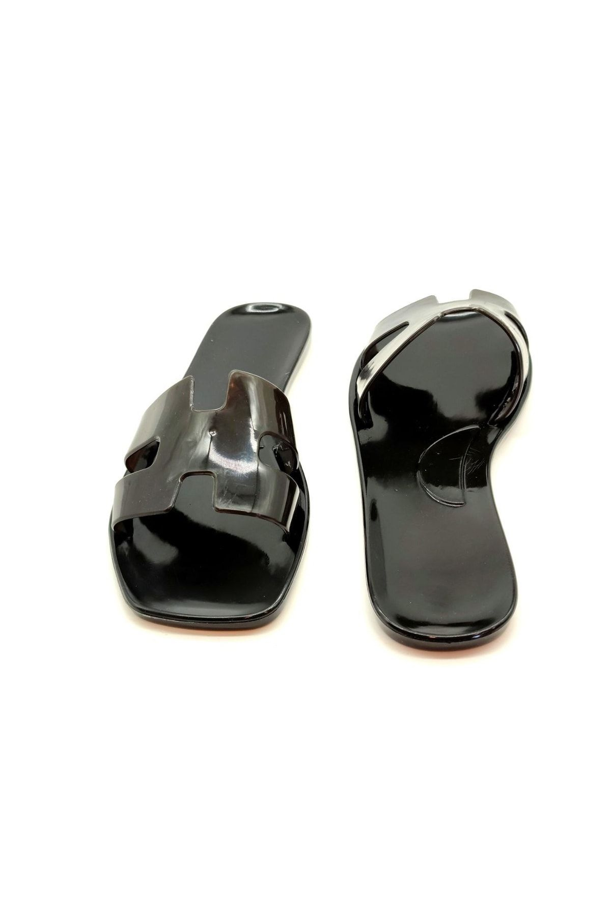 Rebel shoes-Hermes Model Black Soft and Flexible Slippers - Durable 3