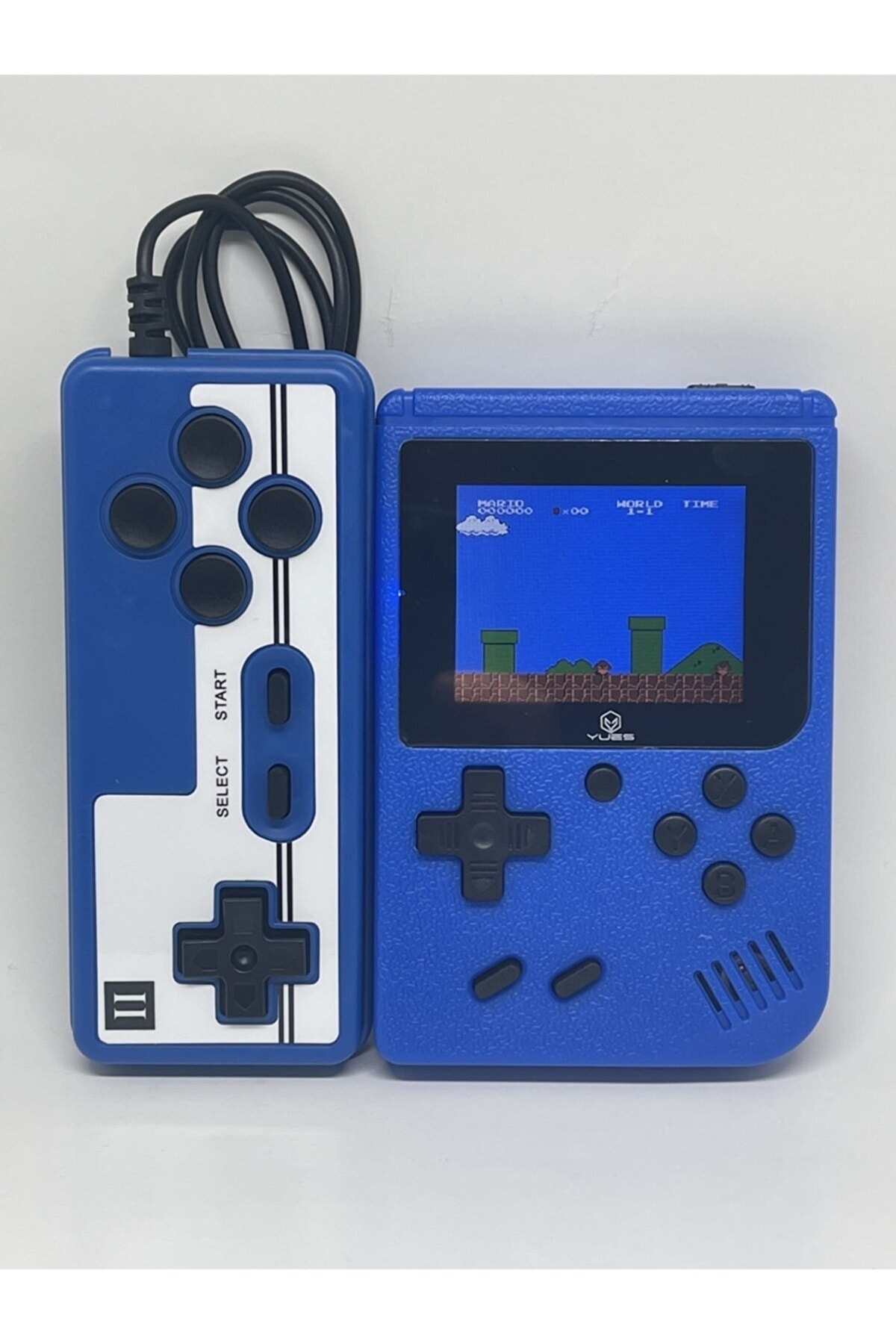 Lisa Butik Taşınabilir Video Oyun Konsolu 3" 400 Klasik Nostalji Oyunlu Mini Atari Gameboy 2 Oyunculu