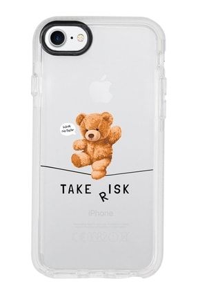 Iphone 7 Take Risk Candy Bumper Silikonlu Telefon Kılıfı MCCBTKRSK29