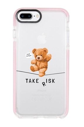 Iphone 8 Plus Take Risk Candy Bumper Silikonlu Telefon Kılıfı MCCBTKRSK06
