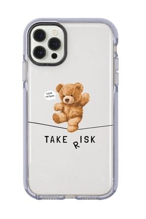 Iphone 12 Pro Max Take Risk Candy Bumper Silikonlu Telefon Kılıfı MCCBTKRSK49