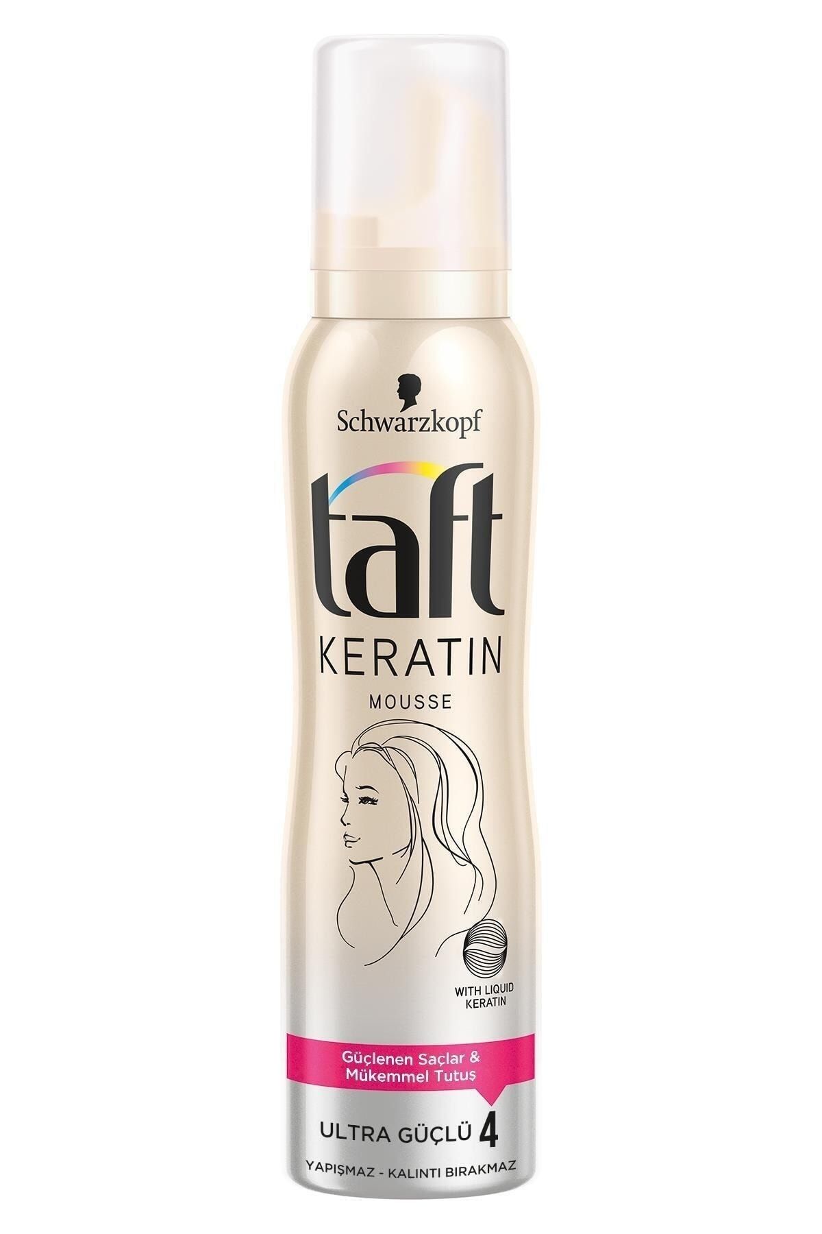 فوم کراتین فوق قوی 150 میلی لیتر Taft
