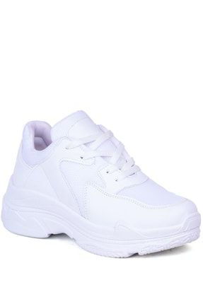 Beyaz - Sedanne Günlük Kadın Spor Ayakkabı SANS-2