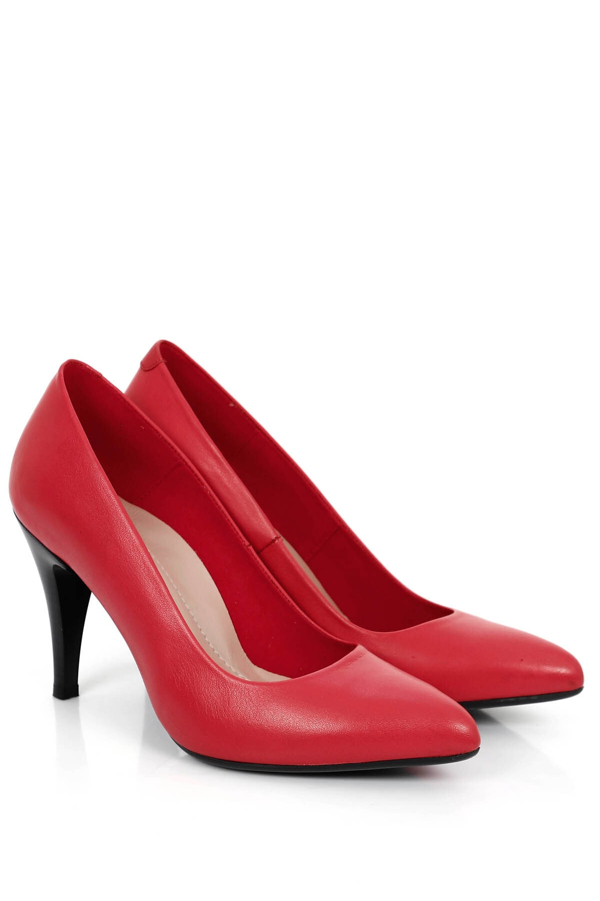 GÖNDERİ(R) High Heels Rot Pfennigabsatz/Stiletto Fast ausverkauft