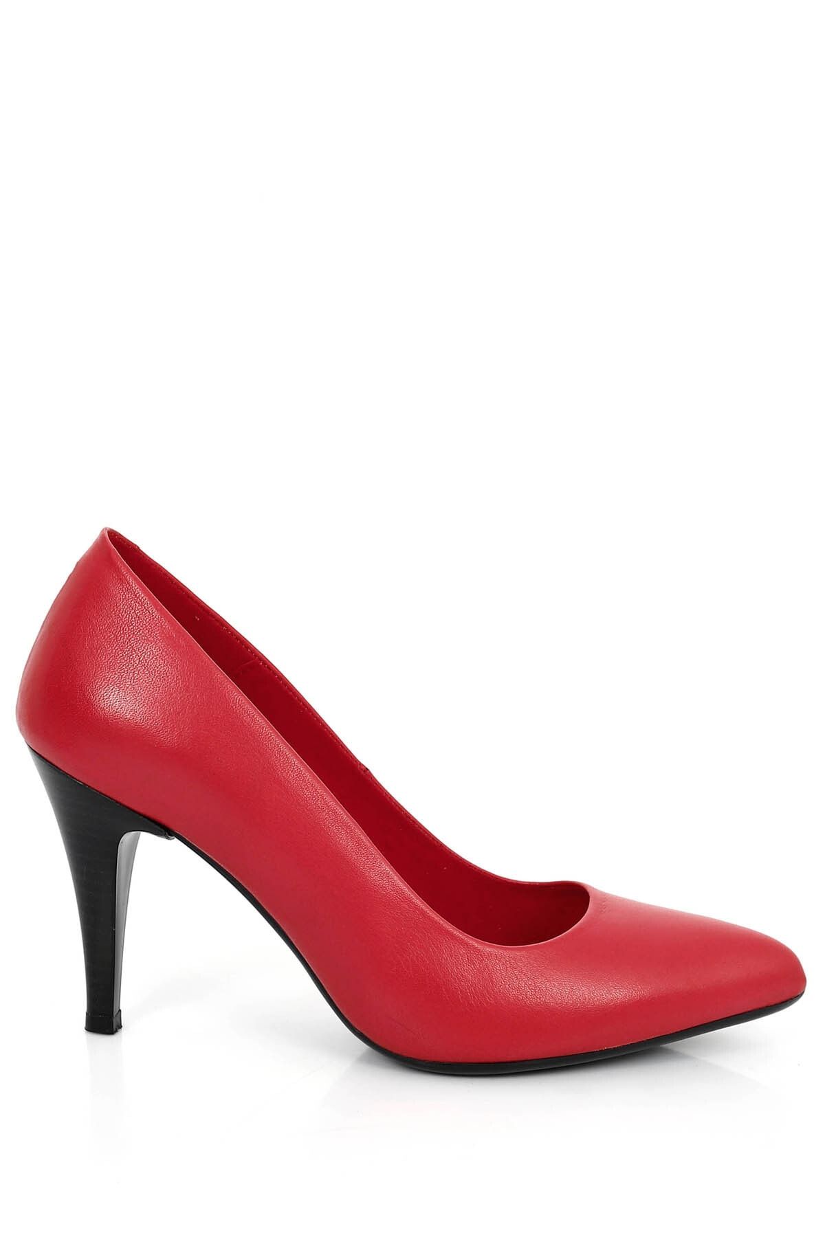 GÖNDERİ(R) High Heels Rot Pfennigabsatz/Stiletto Fast ausverkauft