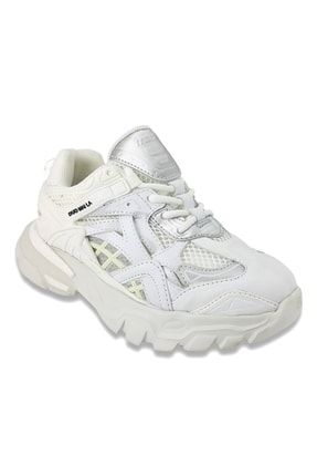 441 22ya Günlük Sneaker Çocuk Spor Ayakkabı Beyaz N004 441 22YA